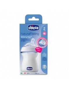Frasco de silicone Chicco...