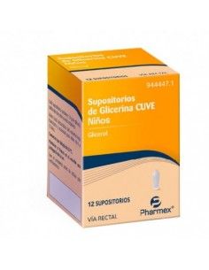 Supositorios glicerina cuve...