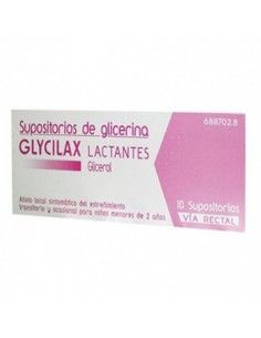 Supositórios lactantes de...