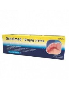SCHOLMED 10 MG/G CREMA 15 G