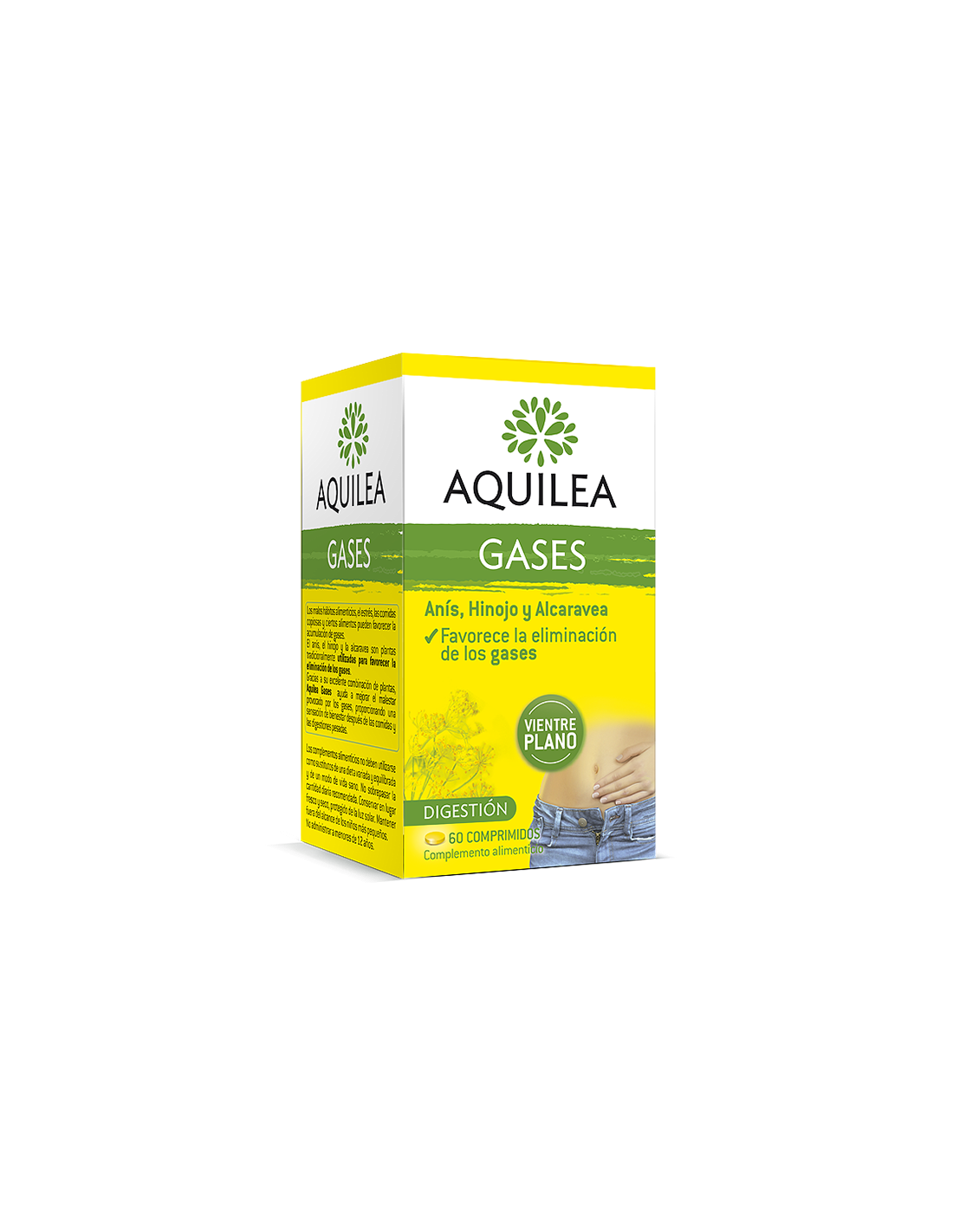 Buy Aquilea Gases Forte 60 capsules Aquilea
