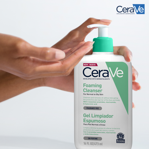 CeraVe Schäumender Gel-Reiniger 473 ml CeraVe Schäumender Gel-Reiniger 473 ml