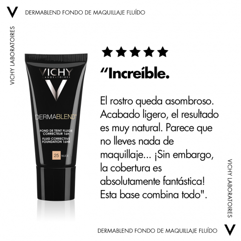 Dermablend fluido corrector 25 nude Dermablend fluido corrector 25 nude