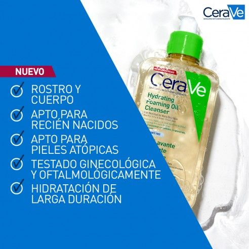 CeraVe Óleo de Limpeza Espumante... CeraVe Óleo de Limpeza Espumante...