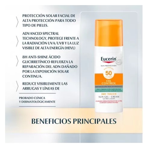 Eucerin Oil Control Gel-Creme Toque... Eucerin Oil Control Gel-Creme Toque...