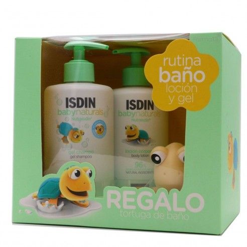 Isdin Baby Naturals Bath +Turtle Pack