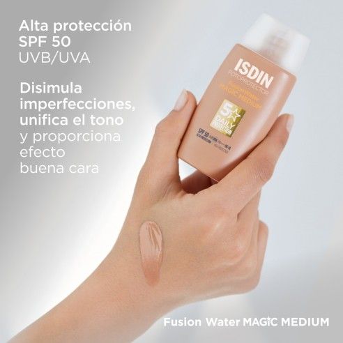 Isdin Fusion Water Magic Color Medium...