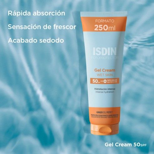 イスディン 日焼け止めジェルクリーム SPF50+ 250ml イスディン 日焼け止めジェルクリーム SPF50+ 250ml