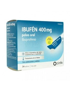 IBUFEN 400 MG 24 SOBRES...