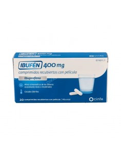 Ibufen 400 mg, 20 tablets