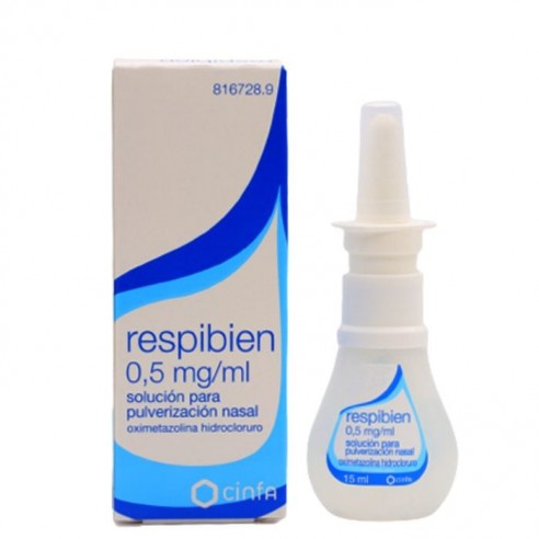 Respibien 0,5 mg/ml Nasenspray 15 ml Respibien 0,5 mg/ml Nasenspray 15 ml