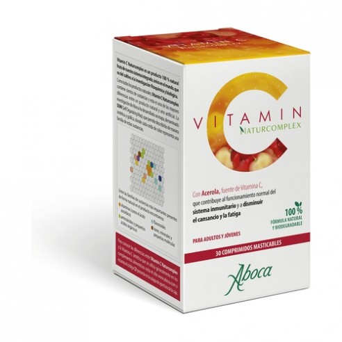 アボカ ビタミンC ナチュルコンプレックス 30錠 チュアブル