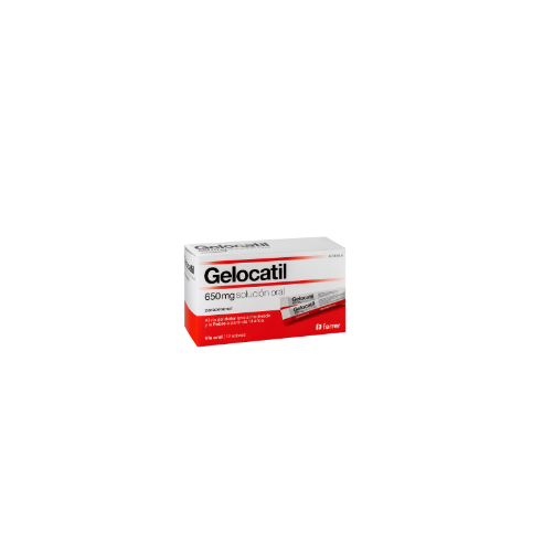 Gelocatil 650 mg solução oral, 12...