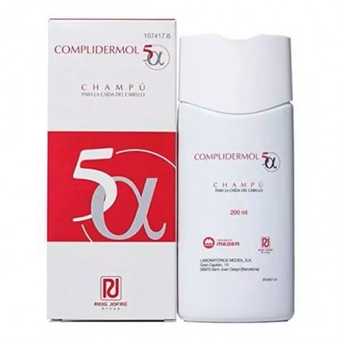 Complidermol 5 Alfa Champô Queda 200 ml Complidermol 5 Alfa Champô Queda 200 ml