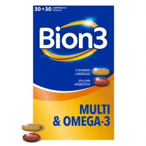 Bion3 Multi & Omega-3 30錠 + 30カプセル
