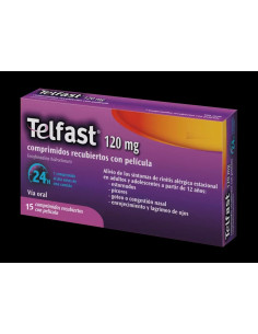 Telfast 120 mg 15 Coated...