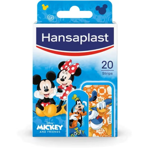 ハンザプラスト ディズニー ミッキー 絆創膏 20枚入り