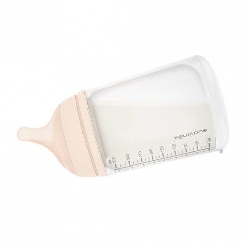 スアビネックス 哺乳びん コリック防止混合 スローフロー 180ml