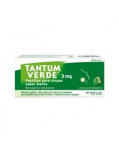 Tantum verde 3 mg pastillas...