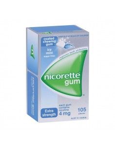 Nicorette ice mint 4 mg...