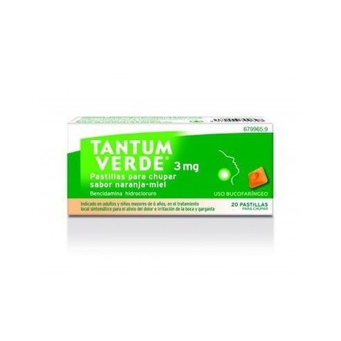 Tantum verde 3 mg pastilhas sabor...