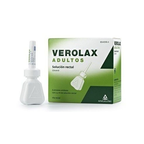 Verolax adultos solucion rectal , 6...