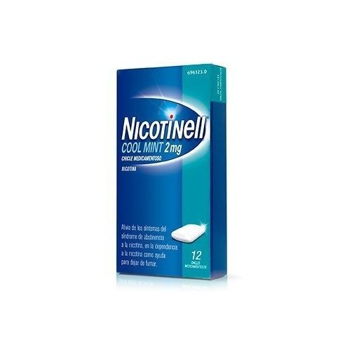 Nicotinell cool mint 2 mg chicle...