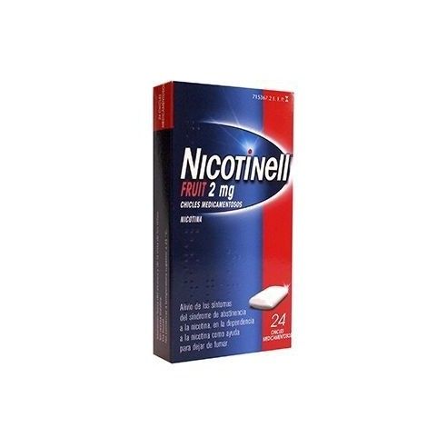 Nicotinell fruit 2 mg chicle... Nicotinell fruit 2 mg chicle...