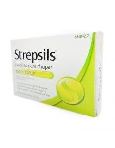 Pastilhas Strepsils sabor...