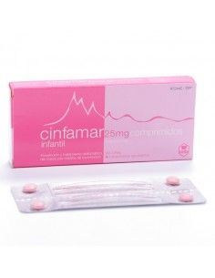 Cinfamar infantil 25 mg 4...