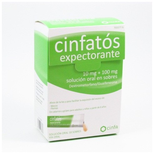Cinfatos expectorante 10/100 mg. farmacia
