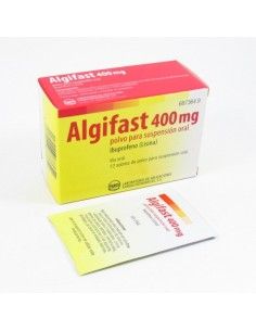 Algifast 400 mg 12 saquetas...